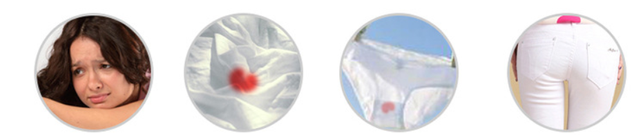 Warming pear warmth panties Hot pack 4 colors Wome