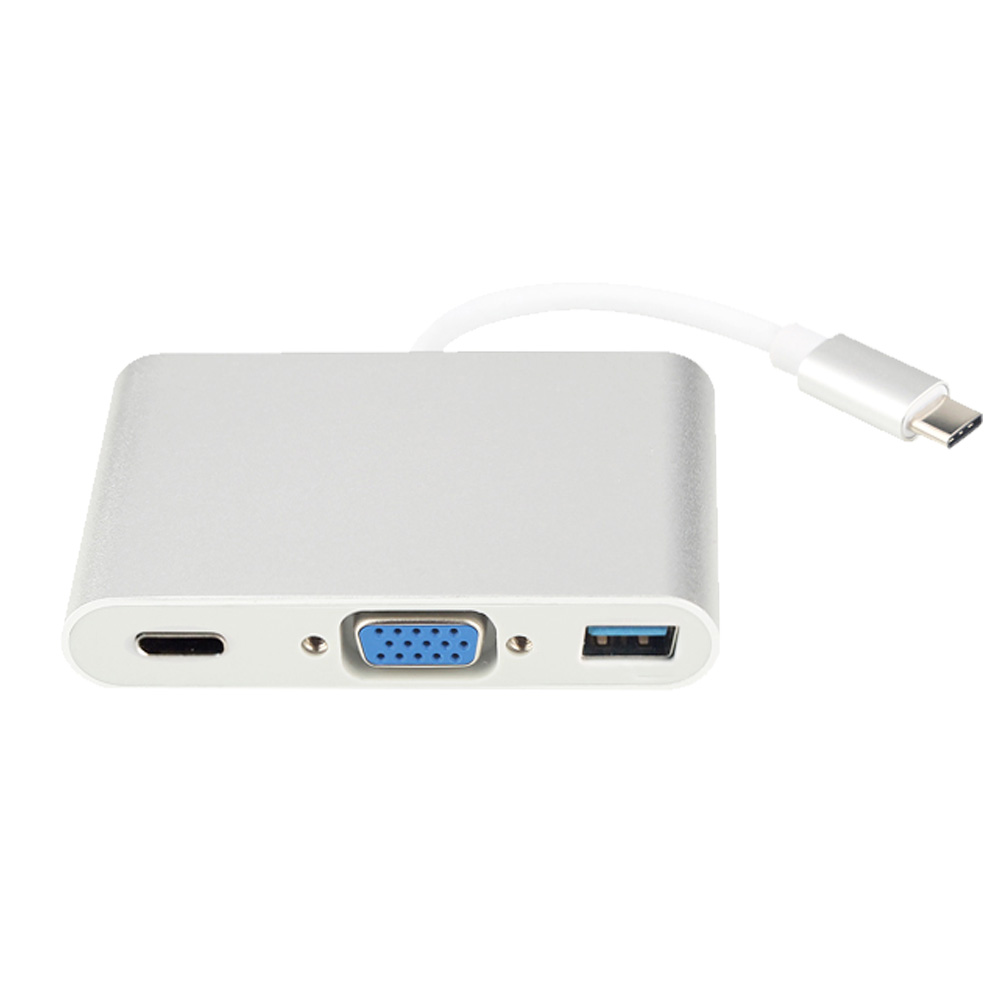 애니클리어 3in1 Type C타입 HDMI VGA 맥북 노트북 젠더 닌텐도스위치 덱스모드 - 상세 이미지 4