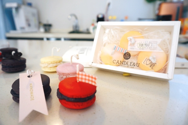 Macaroon Candy Soi Dessert Candle Fragrance Candle