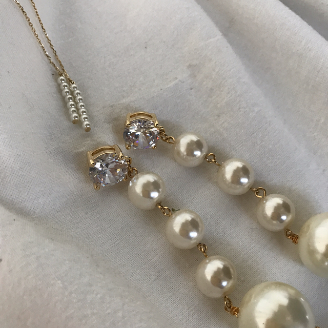 JOY COLLECTION Pearl Drop Earrings Collection 2nd