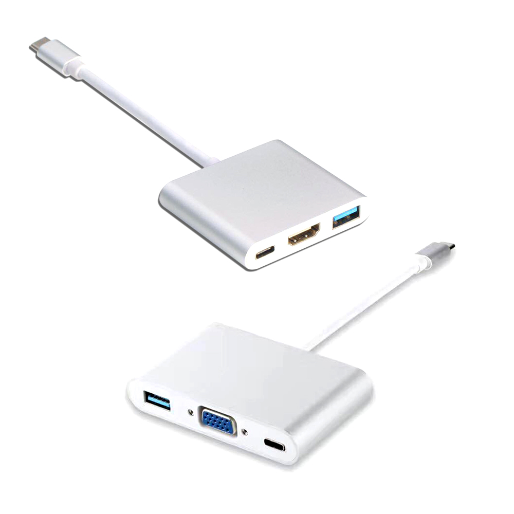 USB3.1 Type C C타입 변환젠더 컨버터 VGA HDMI 맥북 - 상세 이미지 3