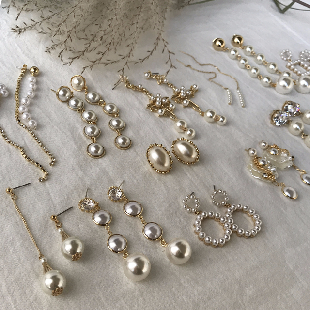 JOY COLLECTION Pearl Drop Earrings Collection 2nd
