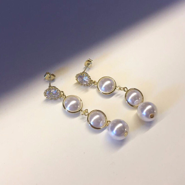 JOY COLLECTION Pearl Drop Earrings Collection 2nd