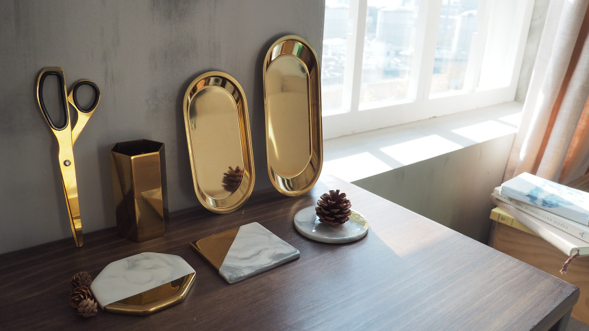 Luxury Soi Candle Gold Gift Package Set Housewarmi