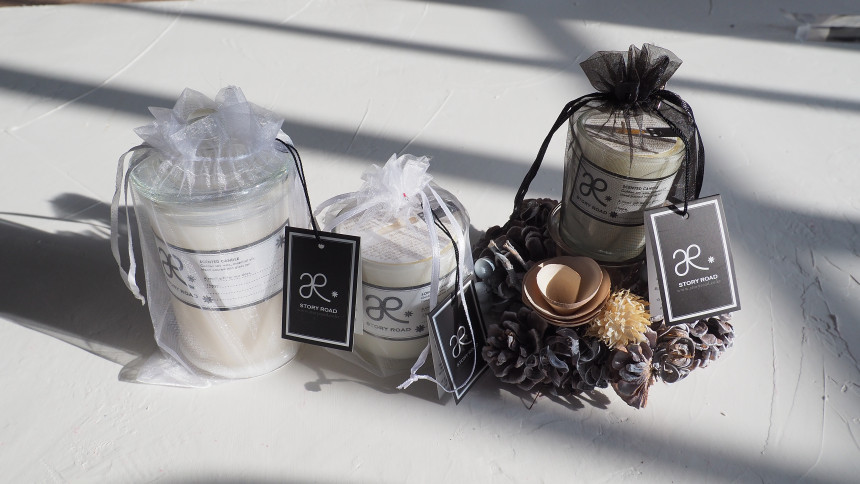 Luxury Soi Candle Gold Gift Package Set Housewarmi