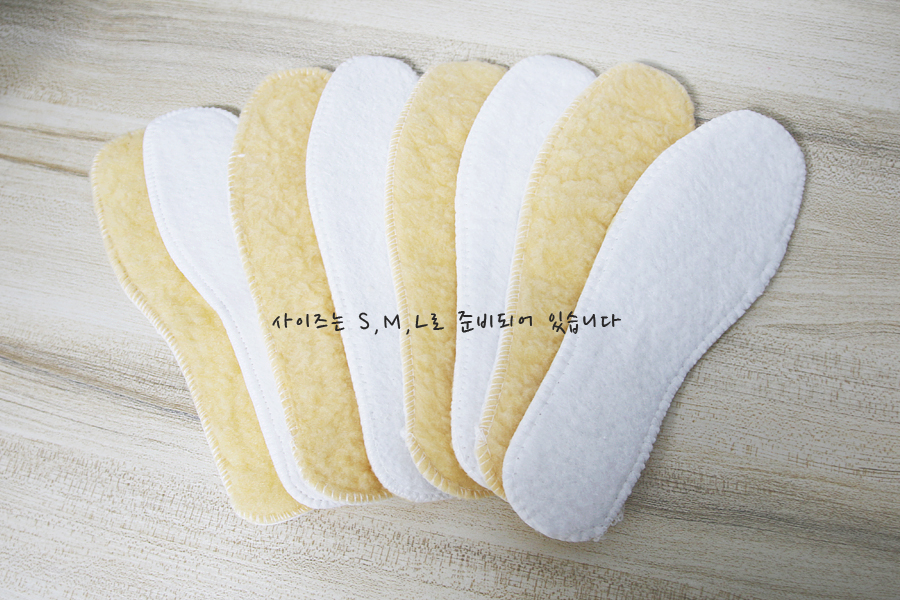 Artificial insole &amp winter sock fleece warm Mok
