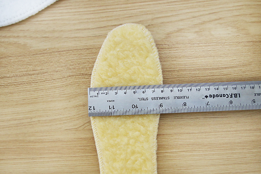 Artificial insole &amp winter sock fleece warm Mok