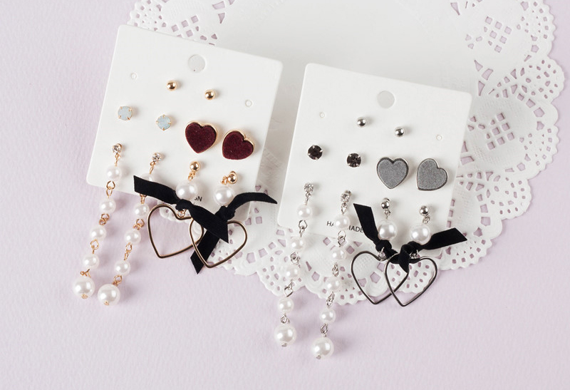 5 velvet velvet set earrings daily coordination co