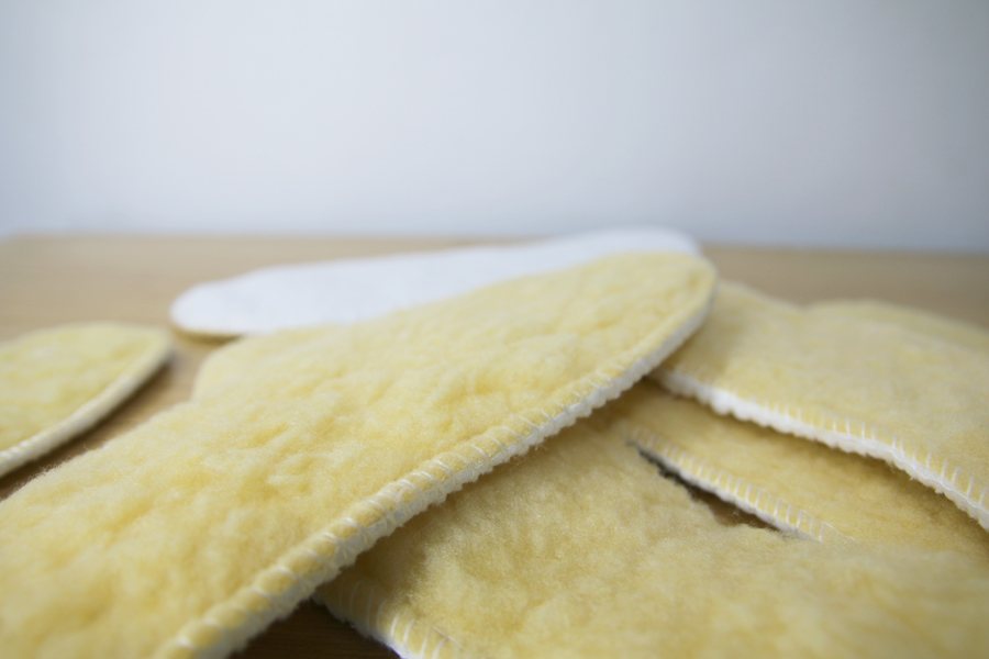 Artificial insole &amp winter sock fleece warm Mok