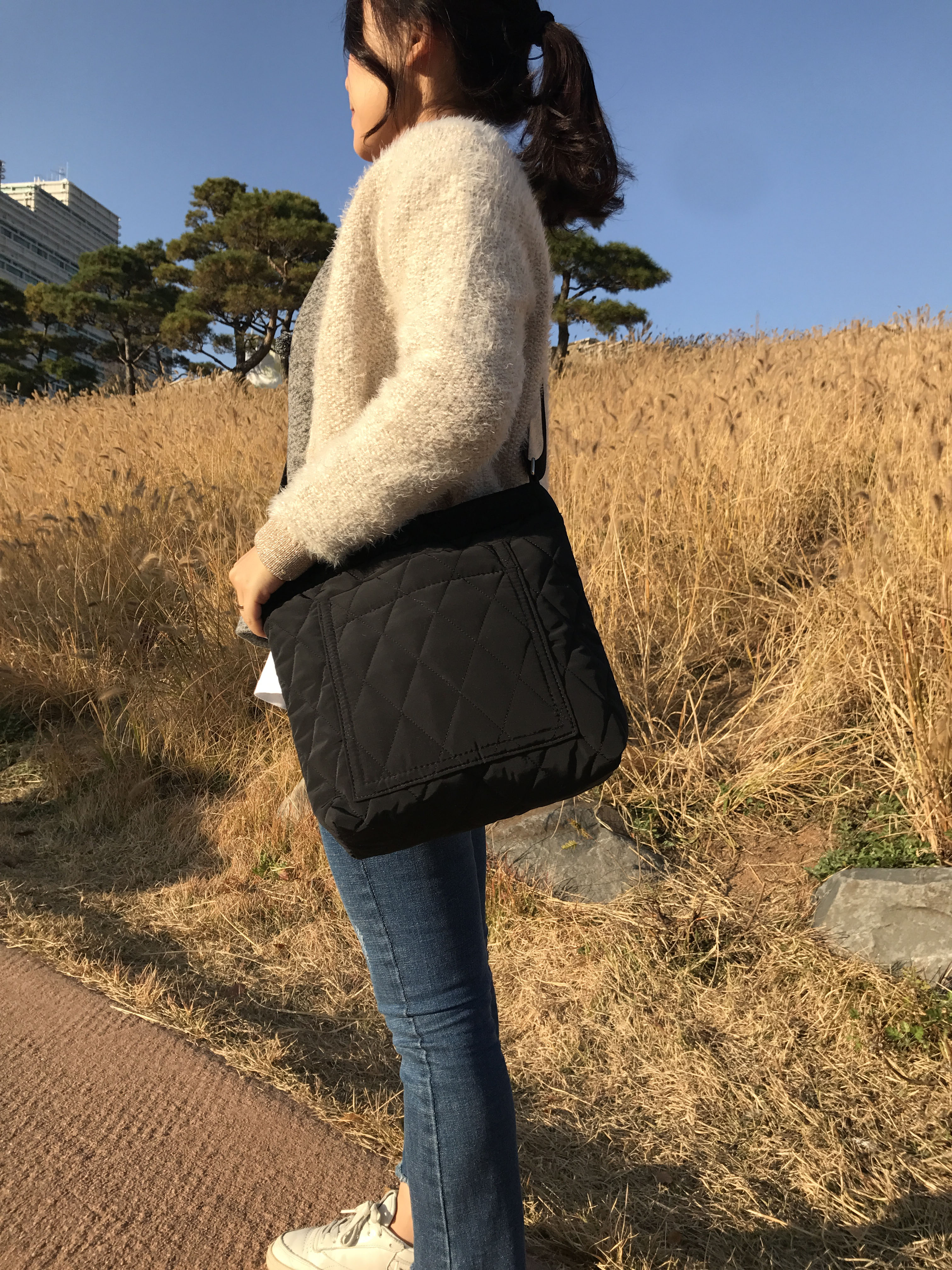 TOTE ECO SHOPPING TRAVEL Nu Beam Cross Eco Back Co