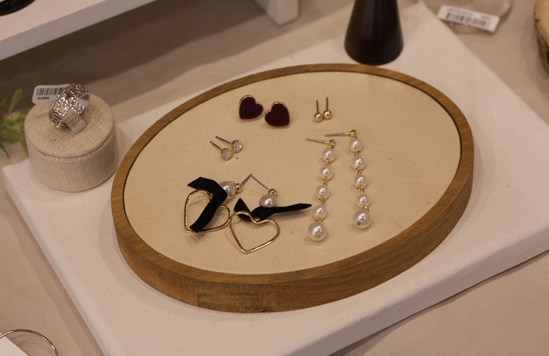 5 velvet velvet set earrings daily coordination co