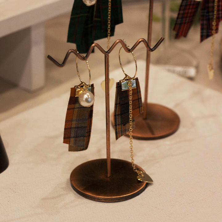 Check Race Uncircle Earrings Earrings Possible Pre