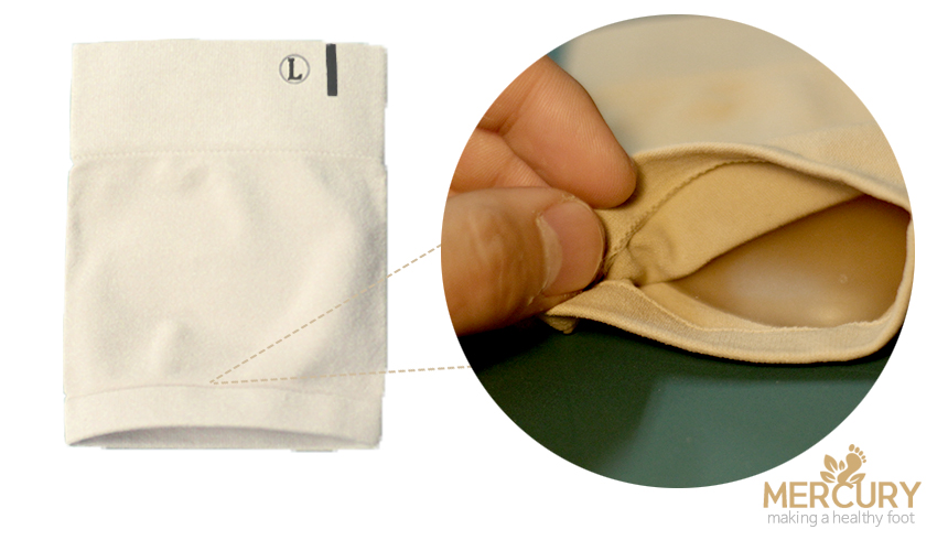 Mercury Plantar Fasciitis Gel Cushion Insole Band 