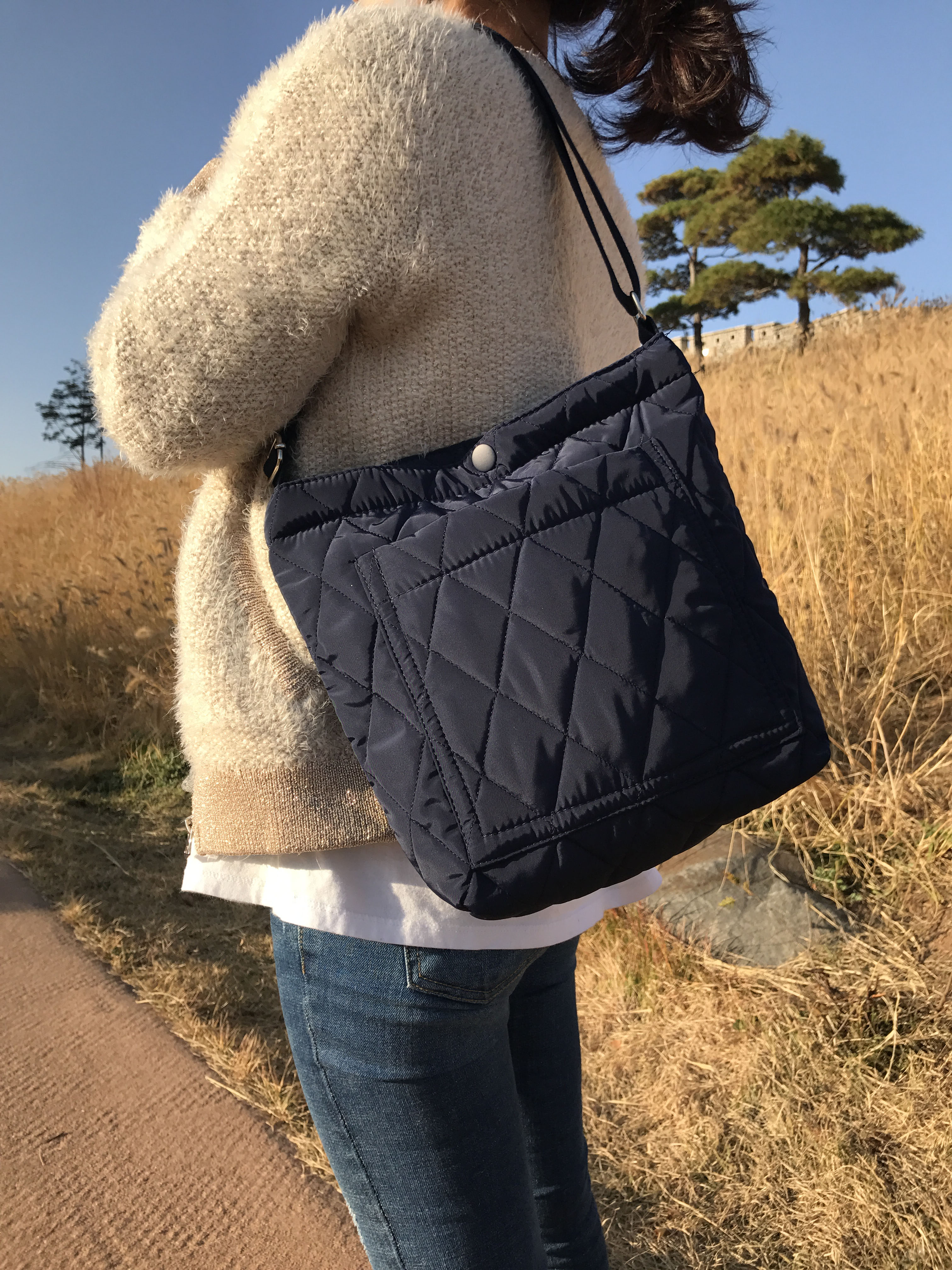 TOTE ECO SHOPPING TRAVEL Nu Beam Cross Eco Back Co