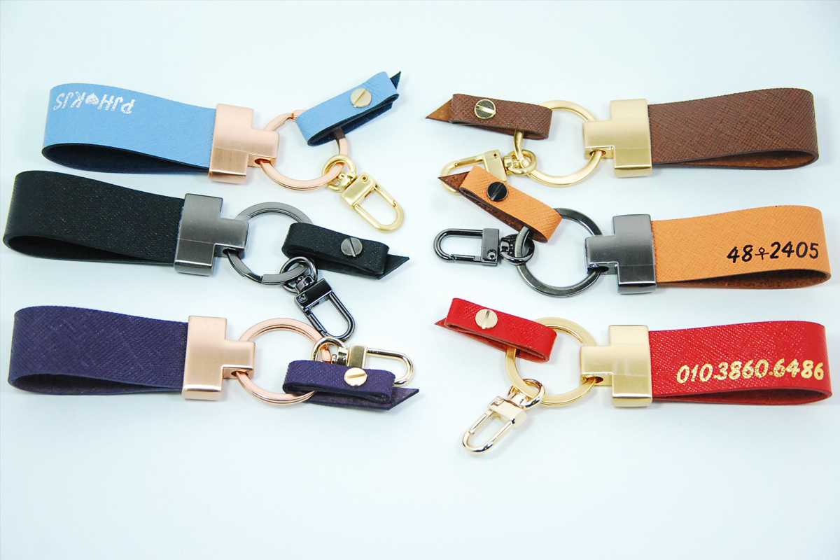 FUNAN FANAN SA Piano Leather Key Chain Keyring Car