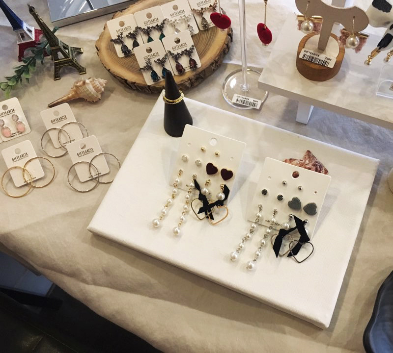 5 velvet velvet set earrings daily coordination co