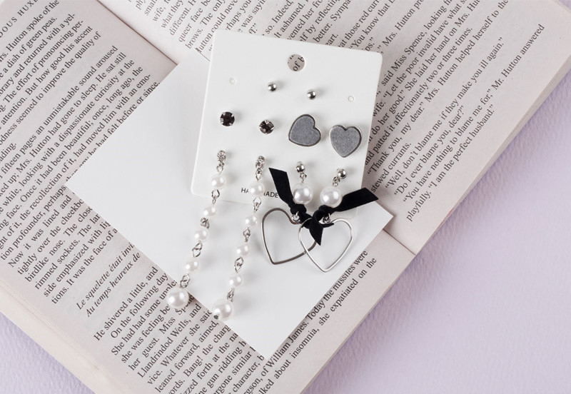 5 velvet velvet set earrings daily coordination co