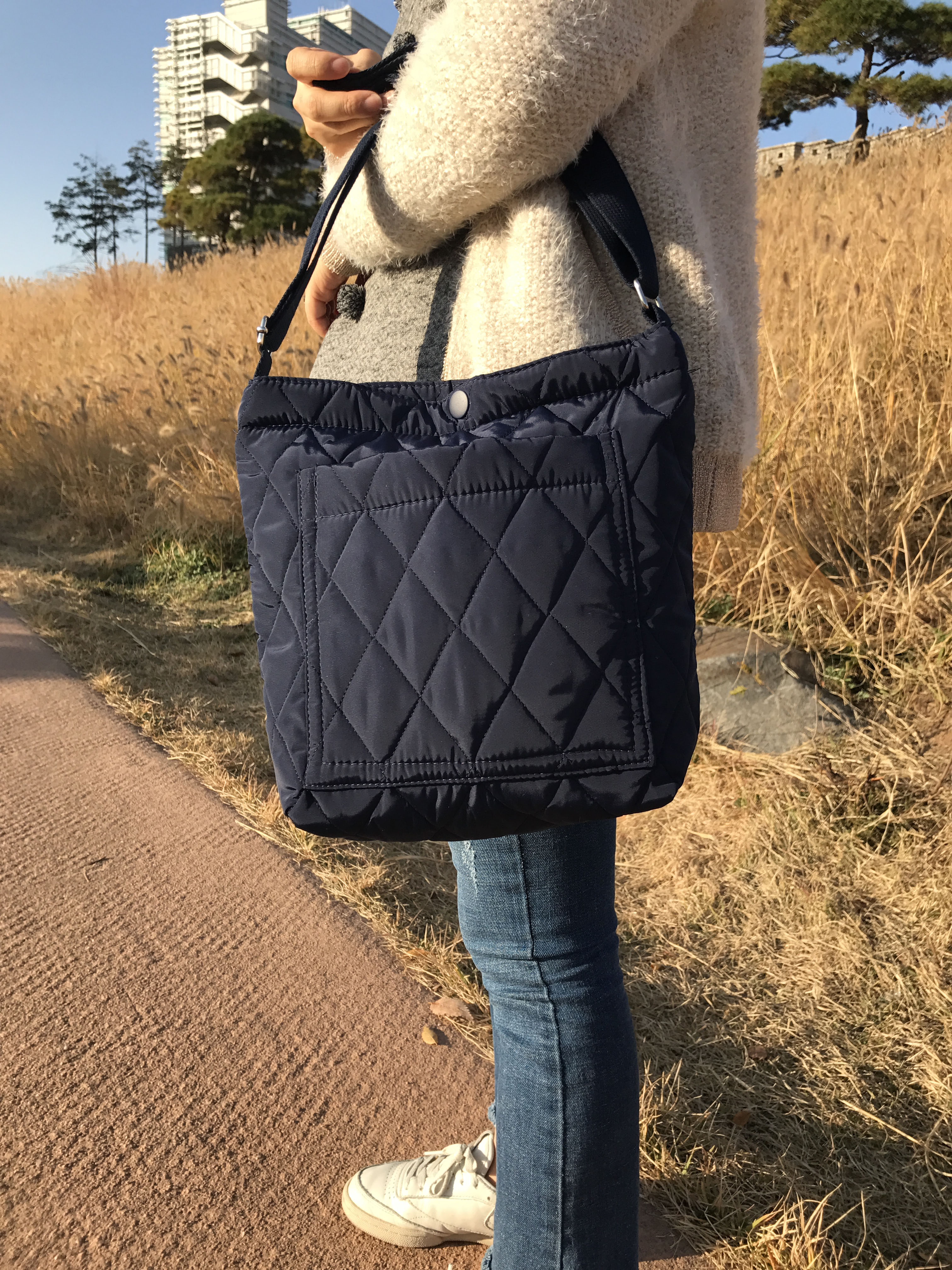 TOTE ECO SHOPPING TRAVEL Nu Beam Cross Eco Back Co