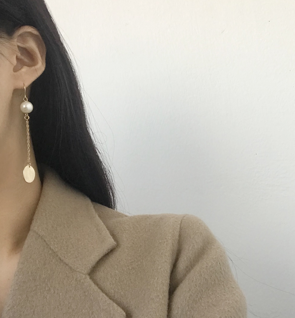 Antique pearl earrings collection earrings 5 ​​spe