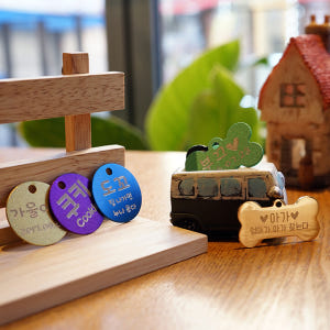 강아지 인식표 목걸이 이름표 후크형 알루미늄원형 펜던트 솔직 후기 | 실제 사용자 리뷰 총정리 - 상품 이미지 2