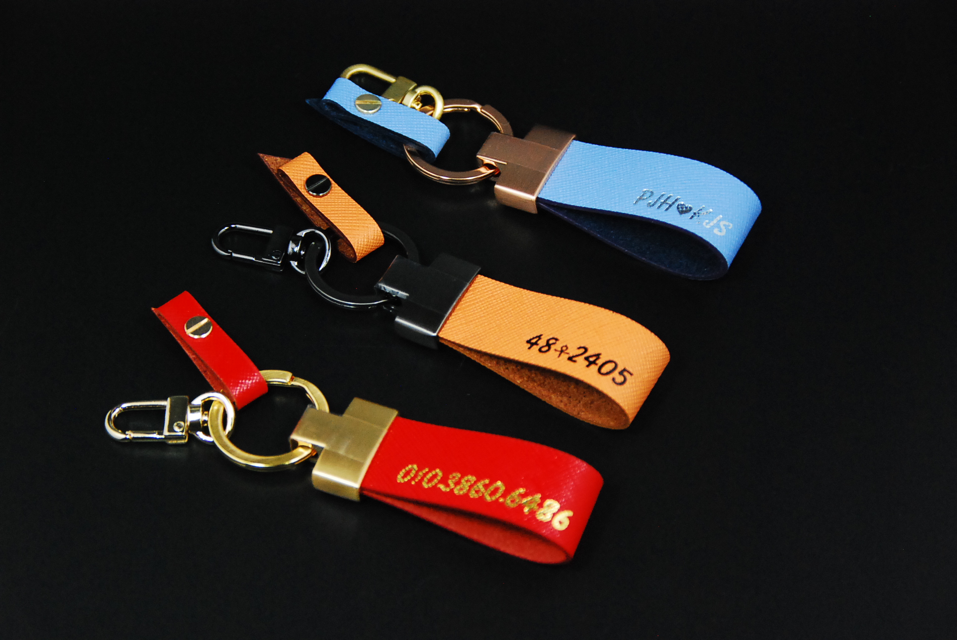 FUNAN FANAN SA Piano Leather Key Chain Keyring Car