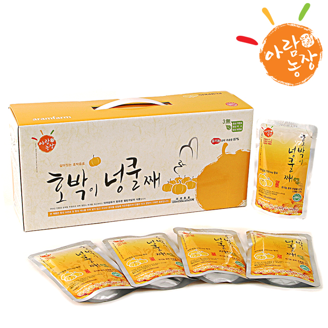 아람농장 유기농 늙은 호박즙 120mlx50팩 호박이넝쿨째 - 상세 이미지 4