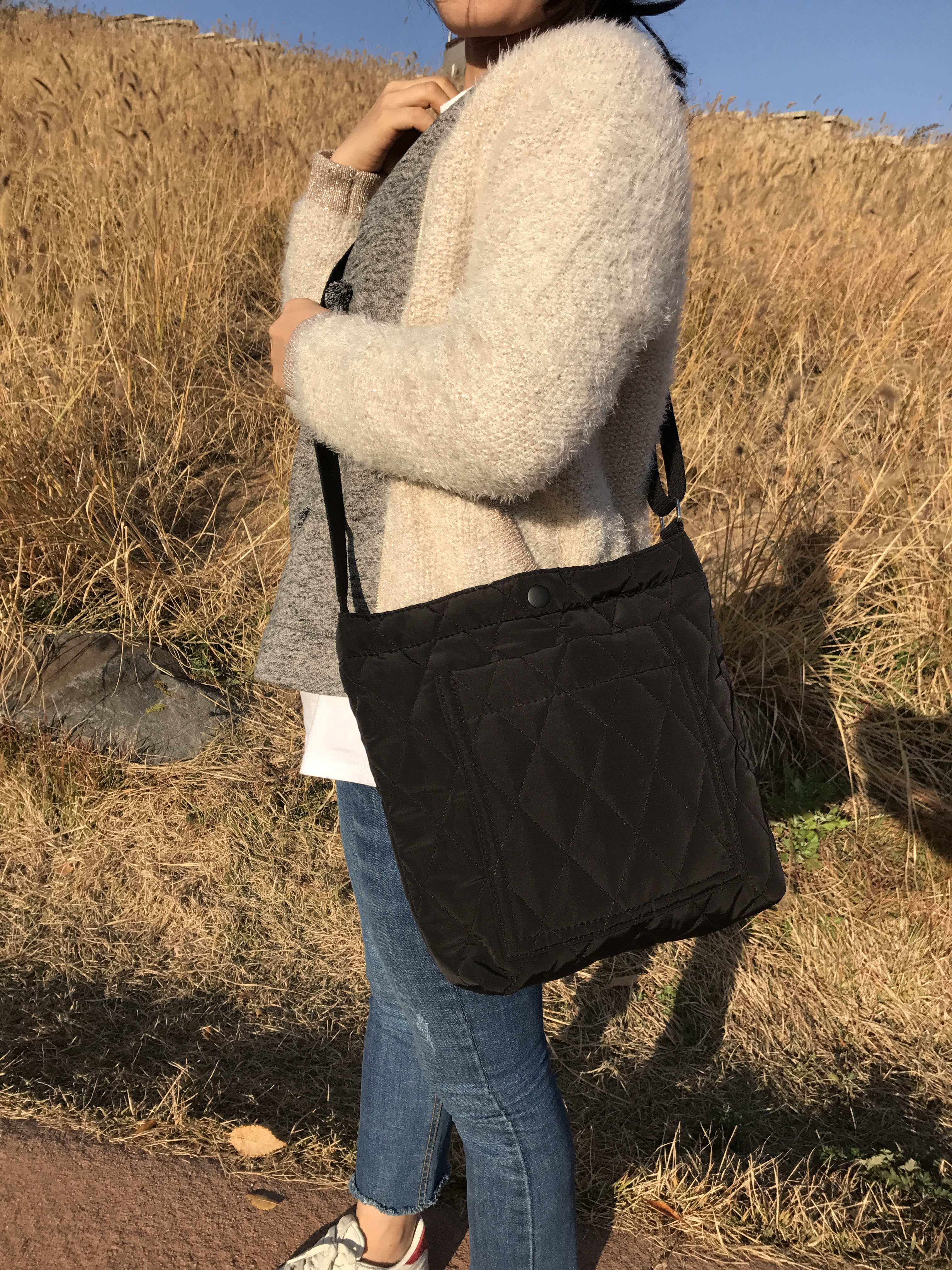 TOTE ECO SHOPPING TRAVEL Nu Beam Cross Eco Back Co