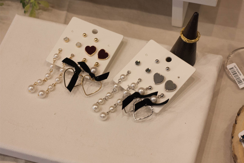 5 velvet velvet set earrings daily coordination co