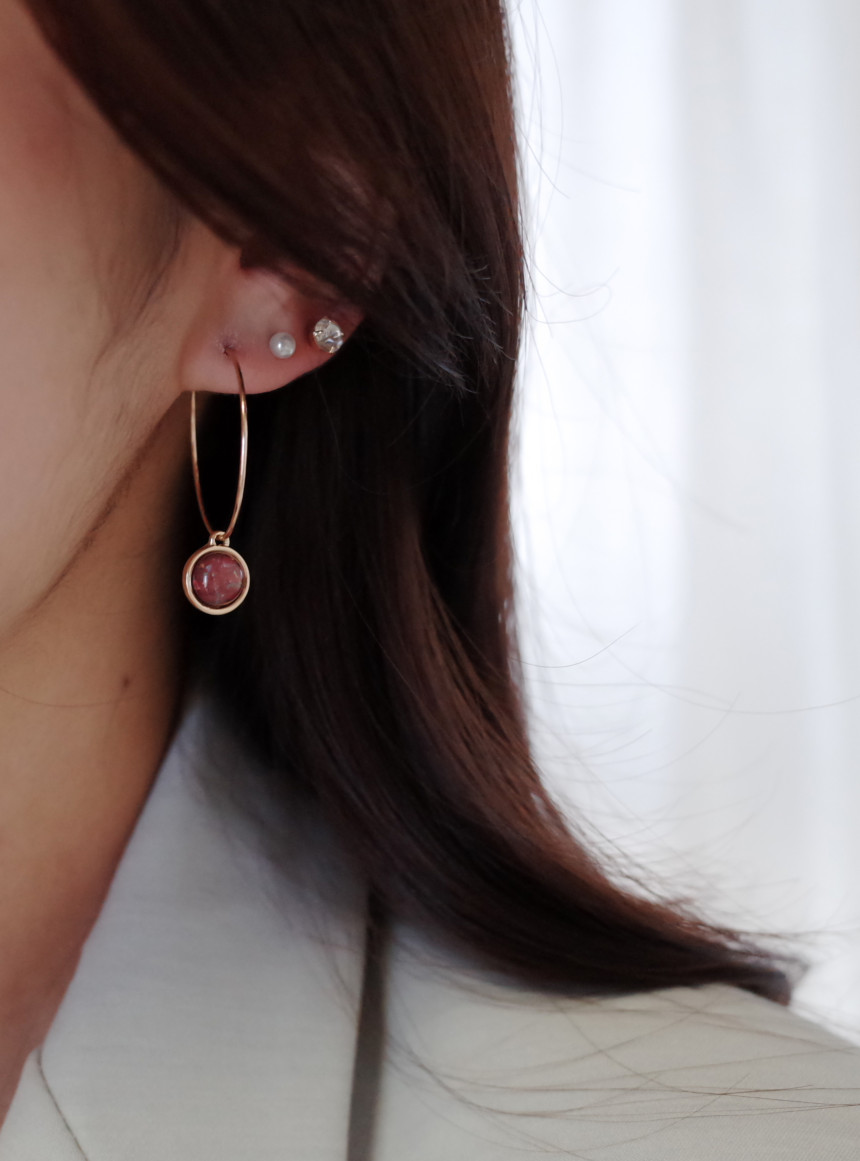 Twilight Pearl Drop 10SET Earrings Stylish Chic Un