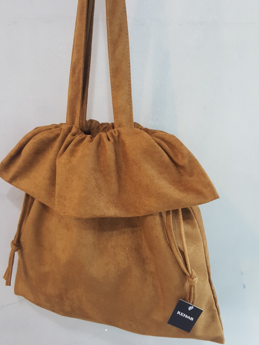 TOTE ECO SHOPPING TRAVEL Holly suede eco bag