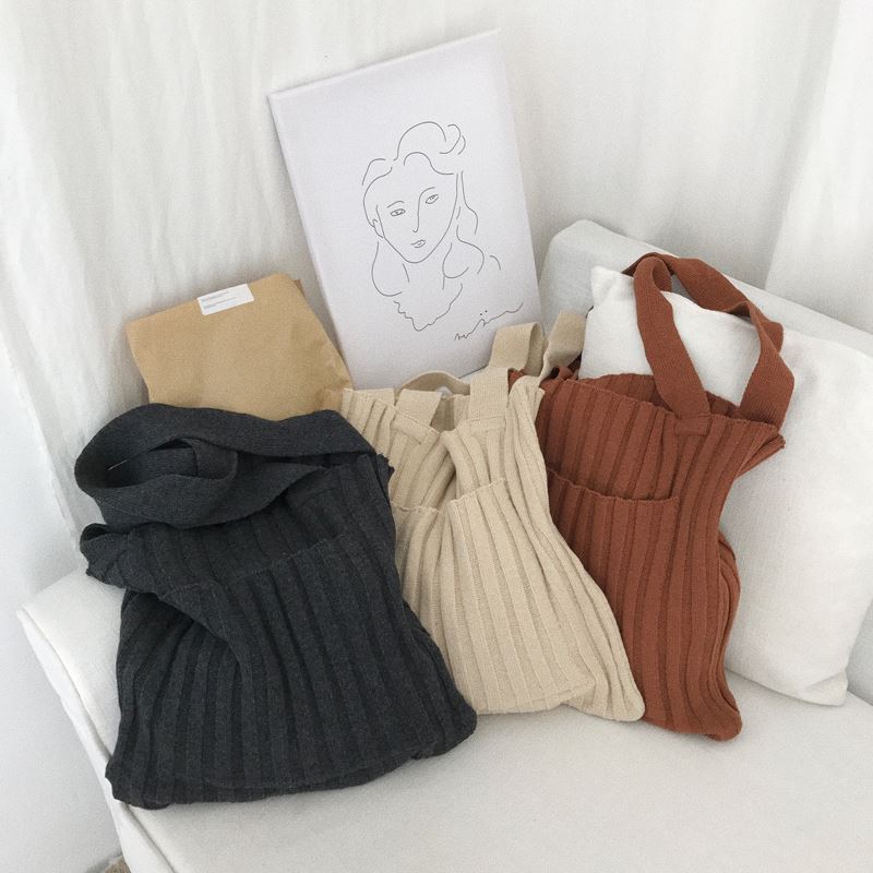 TOTE ECO SHOPPING TRAVEL Goliath knit eco bag wint