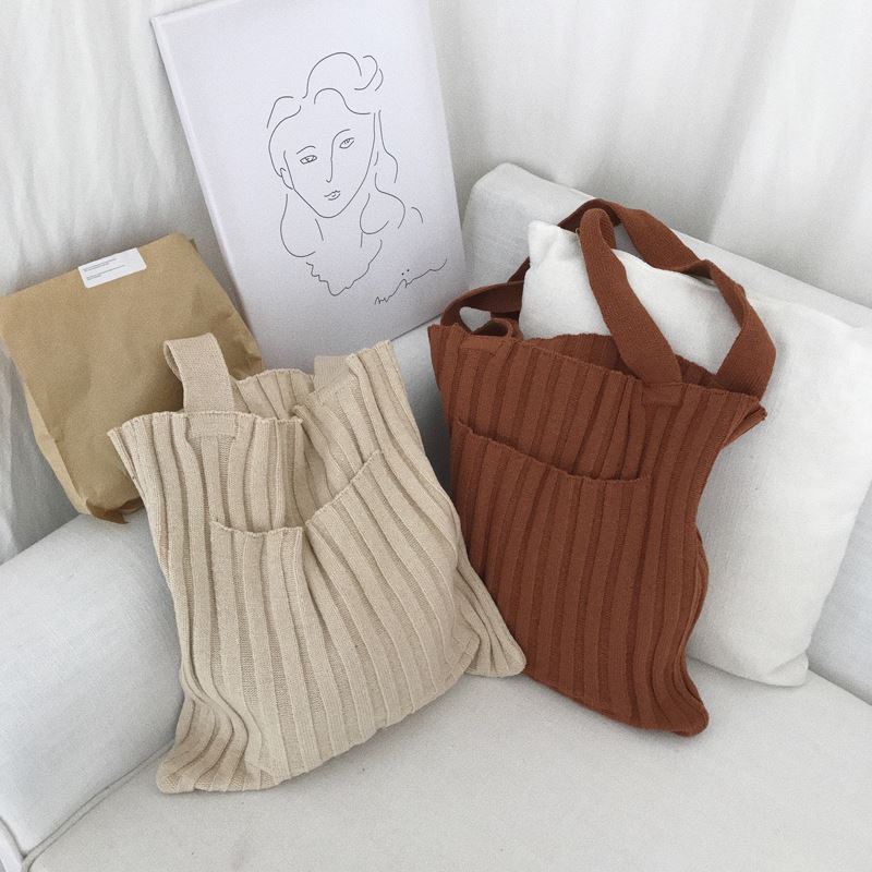 TOTE ECO SHOPPING TRAVEL Goliath knit eco bag wint