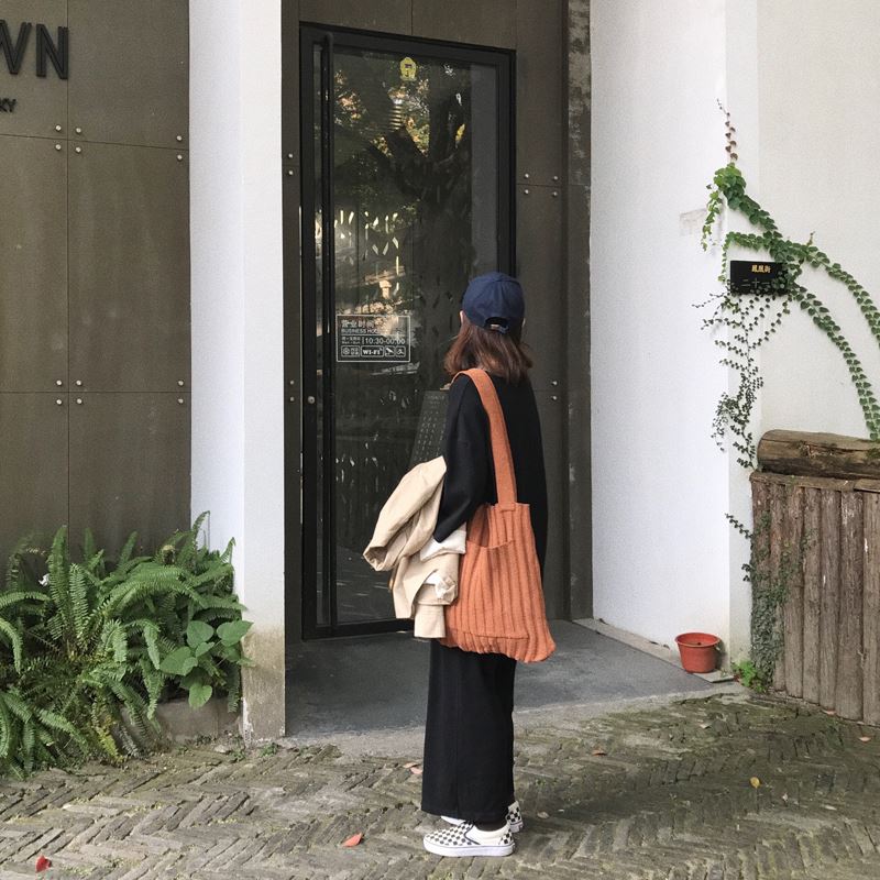 TOTE ECO SHOPPING TRAVEL Goliath knit eco bag wint