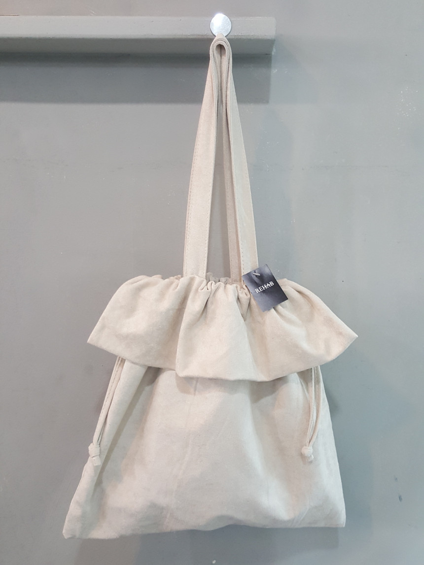 TOTE ECO SHOPPING TRAVEL Holly suede eco bag