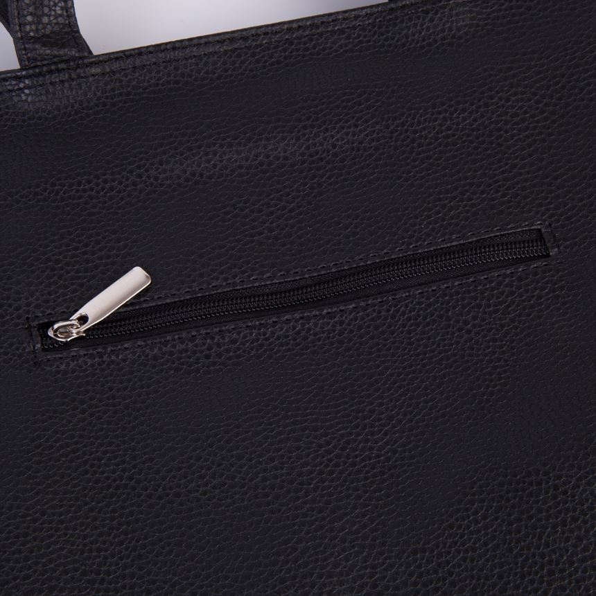 TOTE ECO SHOPPING TRAVEL Zipper Leather Eco Bag Sh