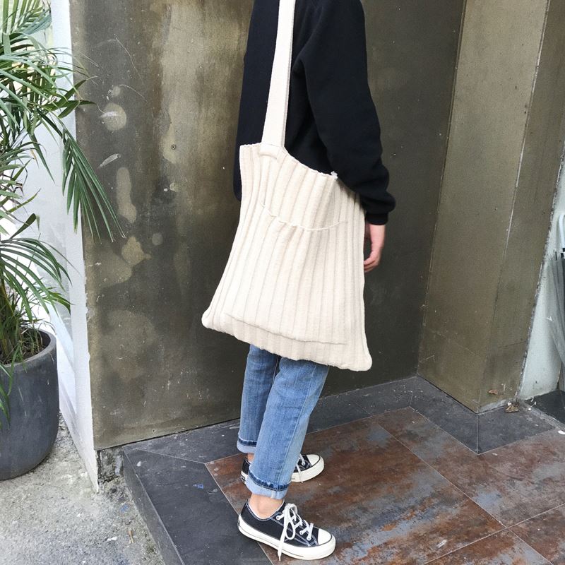 TOTE ECO SHOPPING TRAVEL Goliath knit eco bag wint