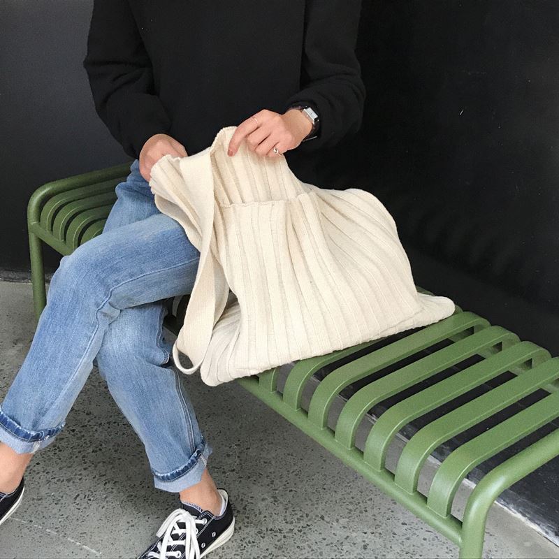 TOTE ECO SHOPPING TRAVEL Goliath knit eco bag wint