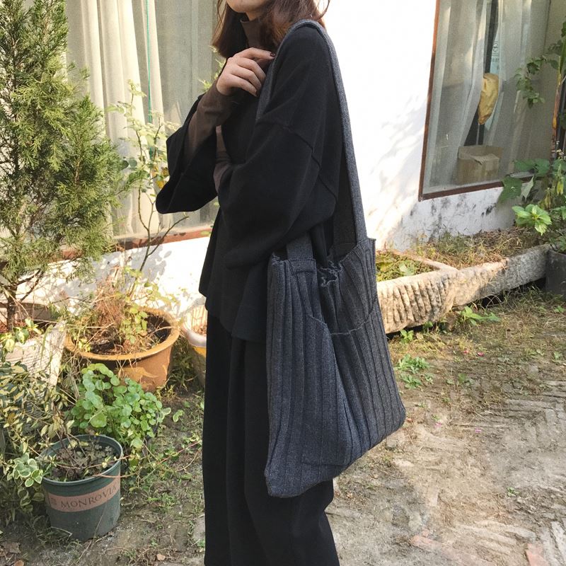 TOTE ECO SHOPPING TRAVEL Goliath knit eco bag wint