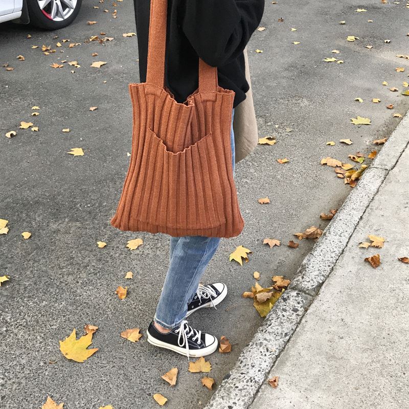 TOTE ECO SHOPPING TRAVEL Goliath knit eco bag wint