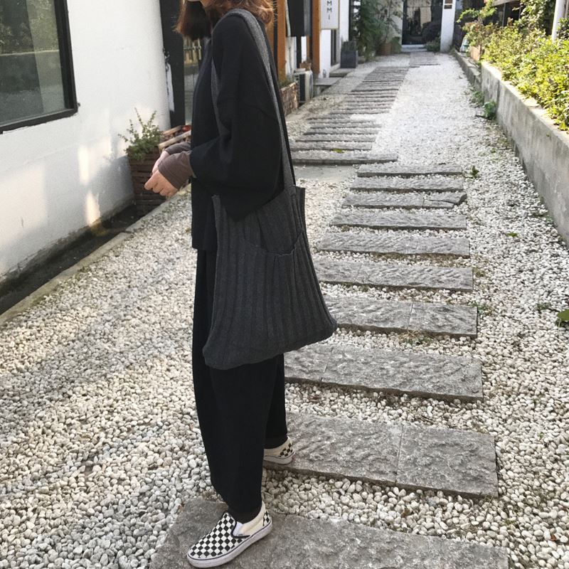 TOTE ECO SHOPPING TRAVEL Goliath knit eco bag wint