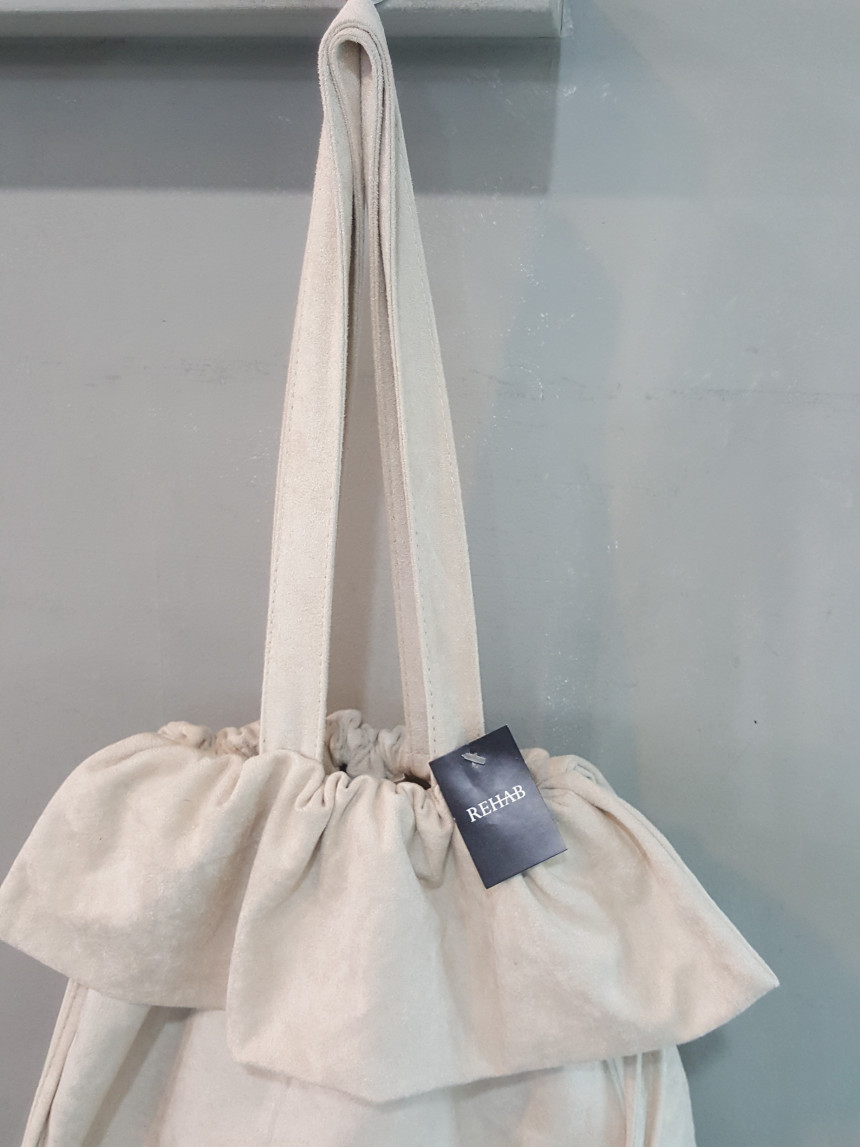TOTE ECO SHOPPING TRAVEL Holly suede eco bag