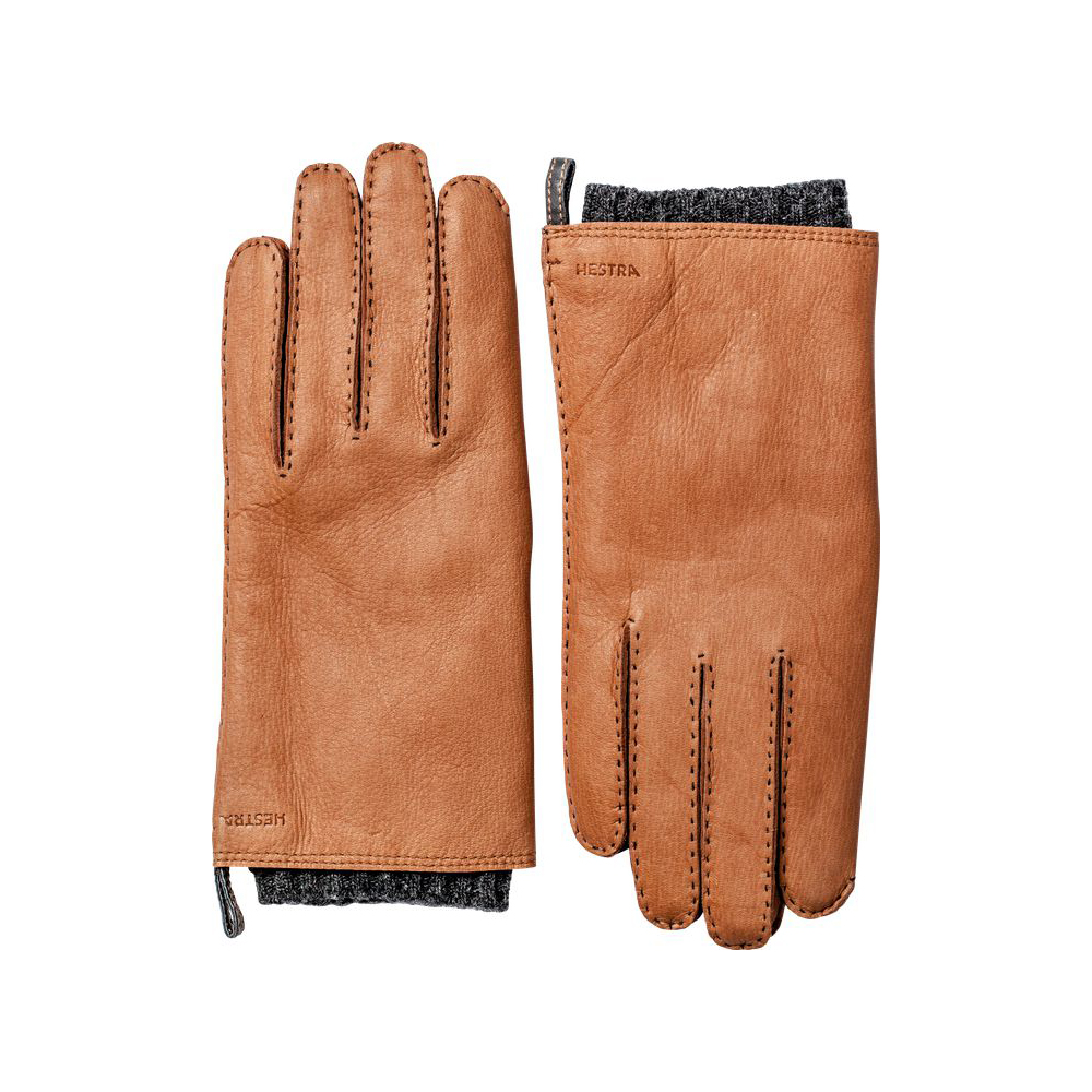 헤스트라 토니 코르크 23300 710- 남자 남성 사슴 가죽 장갑 제품 이미지