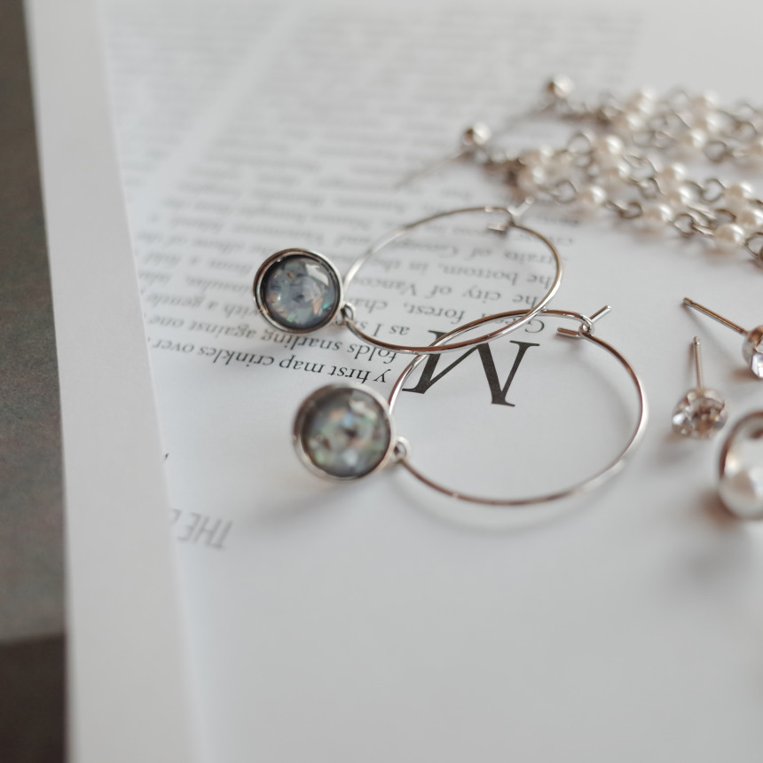 Twilight Pearl Drop 10SET Earrings Stylish Chic Un