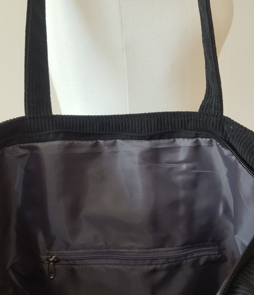 TOTE ECO SHOPPING TRAVEL corduroy eco bag 4color