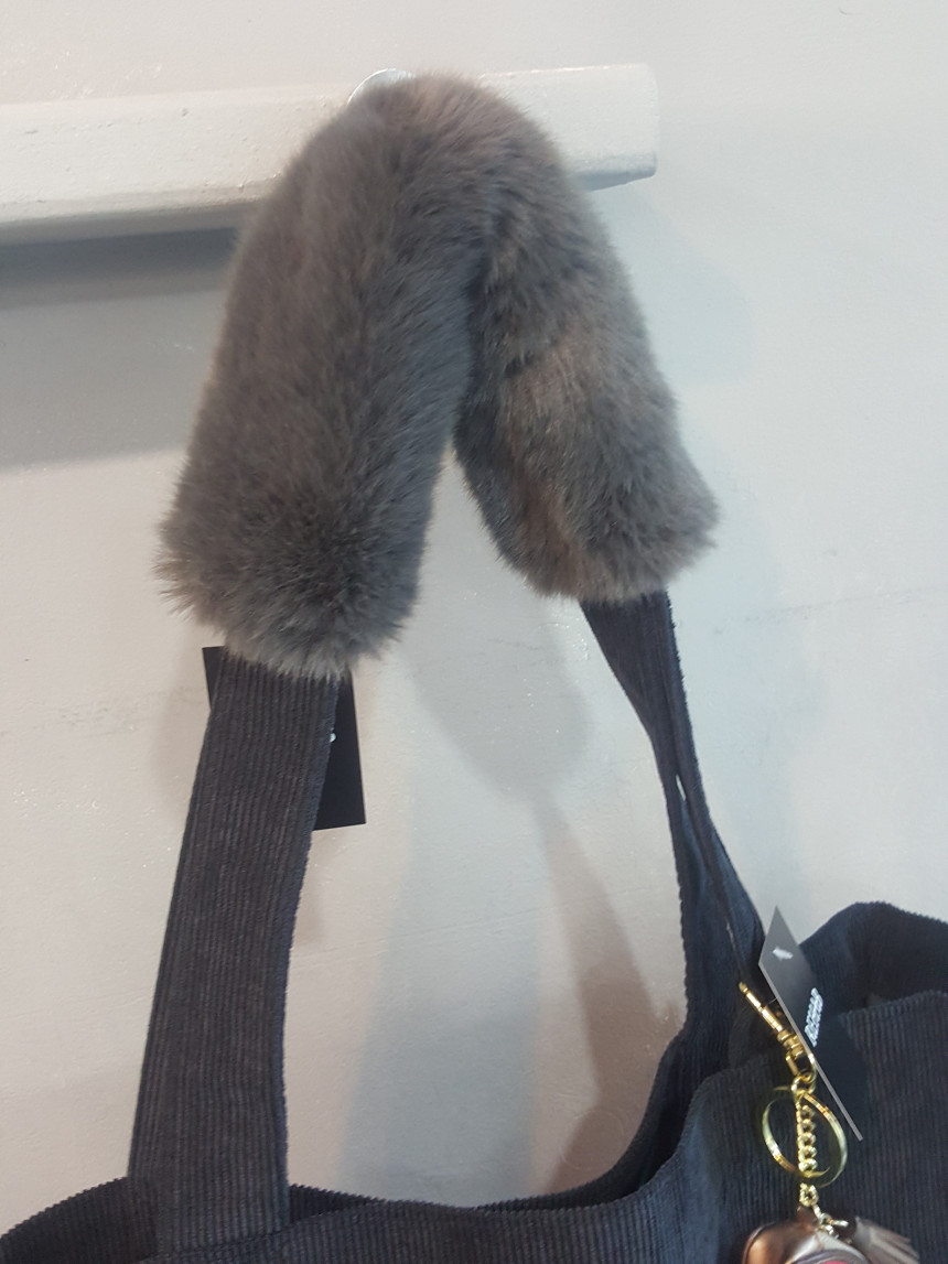 TOTE ECO SHOPPING TRAVEL Big Box Corduroy Eco Bag