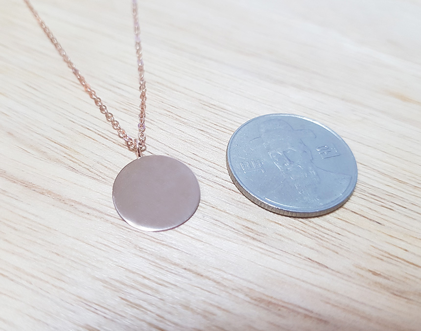 14K Coin Necklace Size 2 14k Invisible 14k Recomme