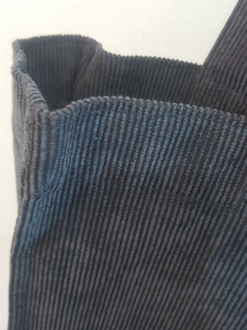 TOTE ECO SHOPPING TRAVEL Big Box Corduroy Eco Bag