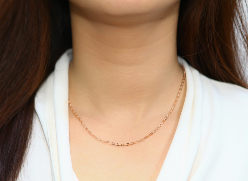 18k Molded Chain Necklace 18k 18k Women's Gold 