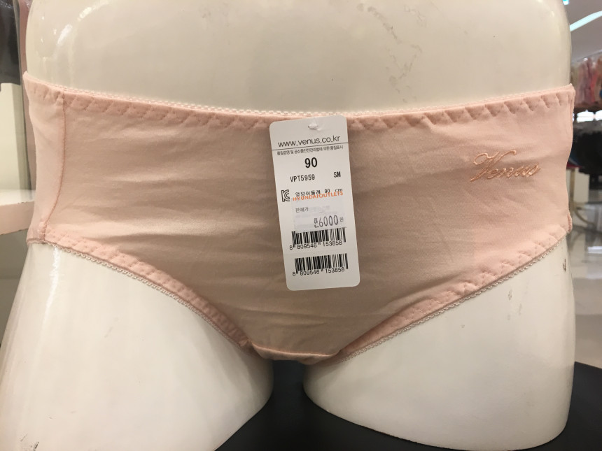 VENUS Smooth Face Panties VPT 5959 SM Daily Coordi