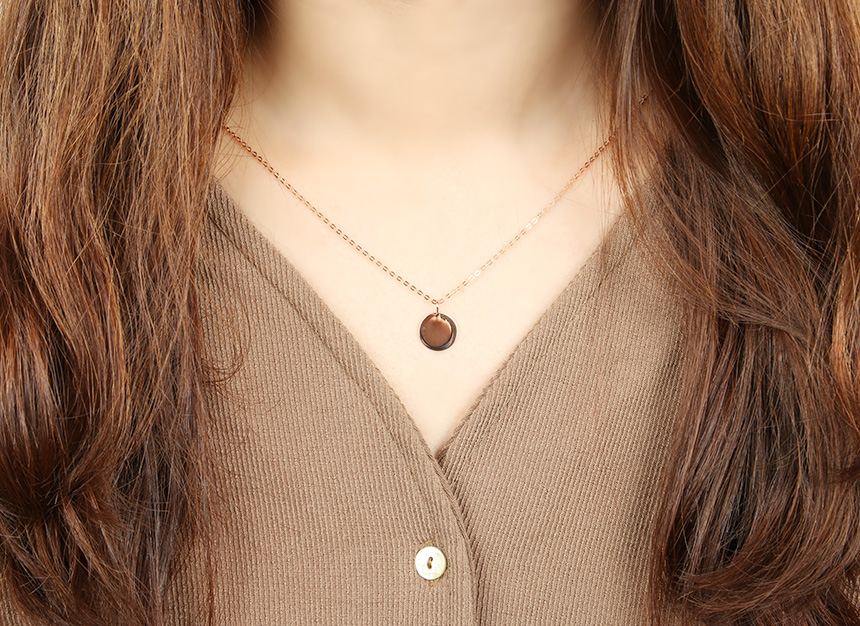 14K Coin Necklace Size 2 14k Invisible 14k Recomme